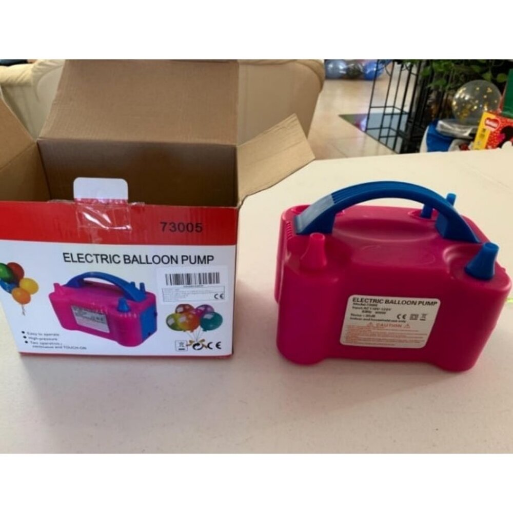 Balloon Pump 600W 110V Electric Balloon Pump Portable Electric Inflator Balloon